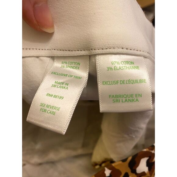 Lilly Pulitzer Cheetah Print Kelly Stretch Pants - Picture 7 of 7